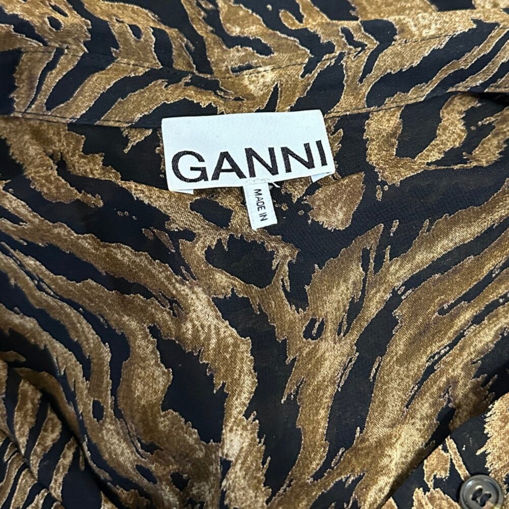 Ganni Scarf Blouse - Picture 6 of 8